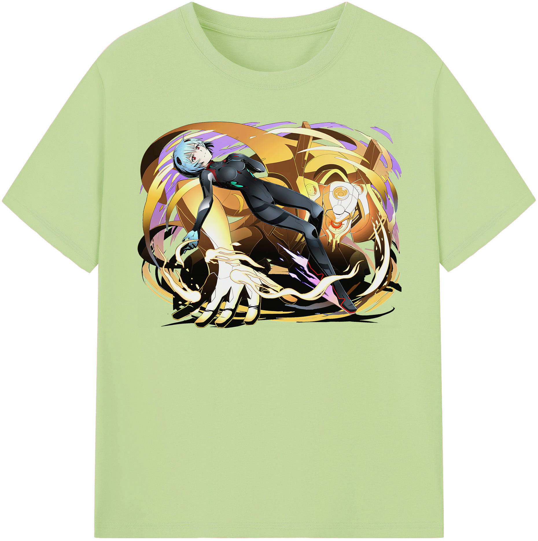 （画像用） EVA 新世紀エヴァンゲリオン 綿100％半袖Tシャツ（フロントプリント）